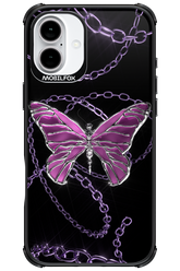 Butterfly Necklace - Apple iPhone 16 Plus