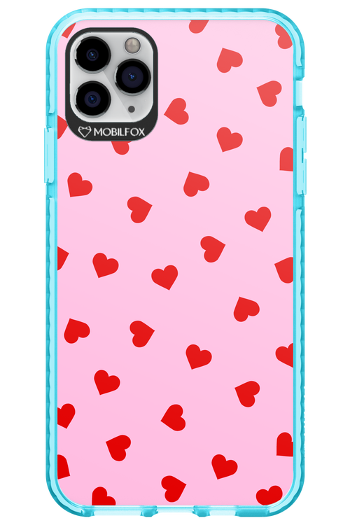 Sprinkle Heart Pink - Apple iPhone 11 Pro Max