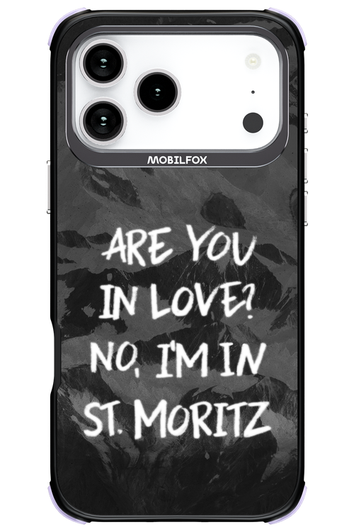 I'm in St. Moritz - Apple iPhone 17 Pro Max