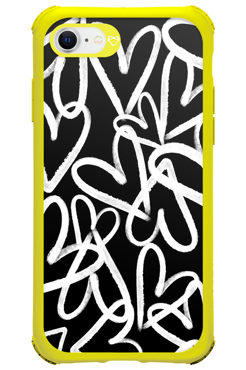 Heart Lines - Apple iPhone SE 2022