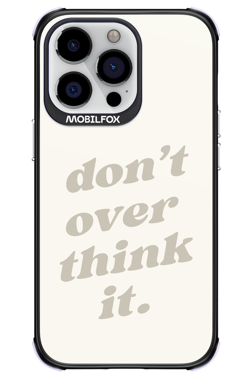 No OverThink - Apple iPhone 13 Pro