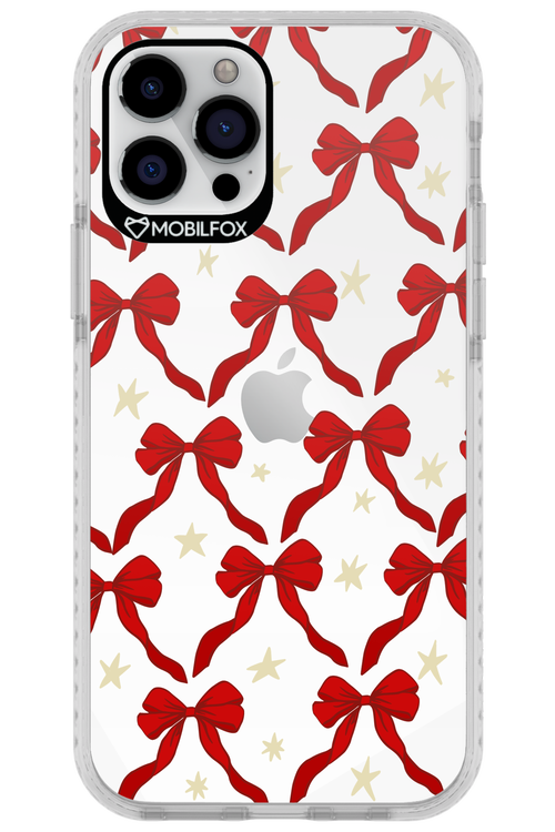 Bow & Stars (Transparent) - Apple iPhone 12 Pro