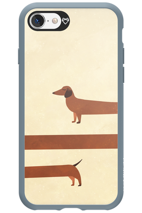 Stretchy Dog - Apple iPhone 8