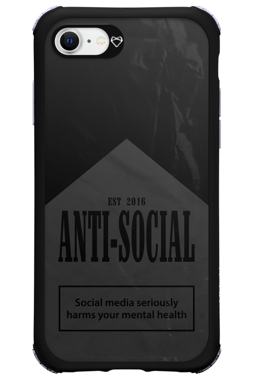 ANTI-SOCIAL (BLVCK) 2.0 - Apple iPhone 8