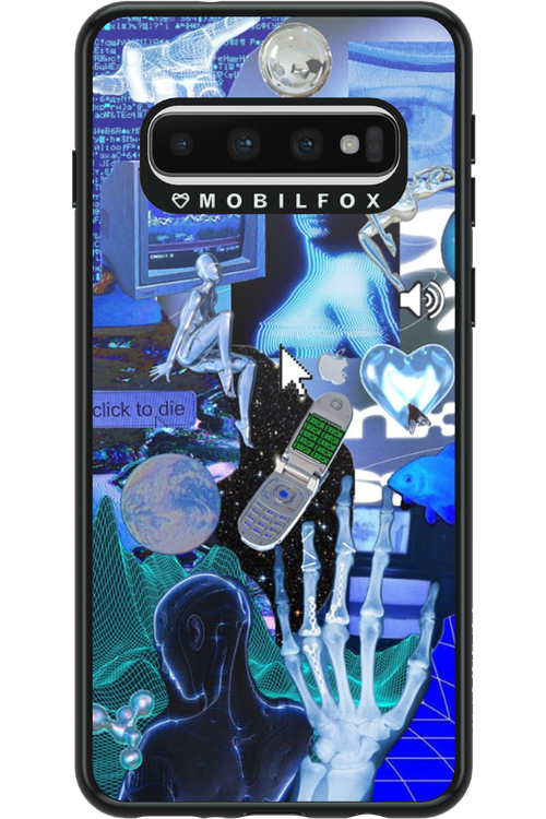 Blue Cyber - Samsung Galaxy S10