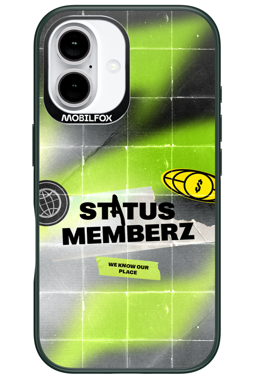 Status Memberz - Apple iPhone 16