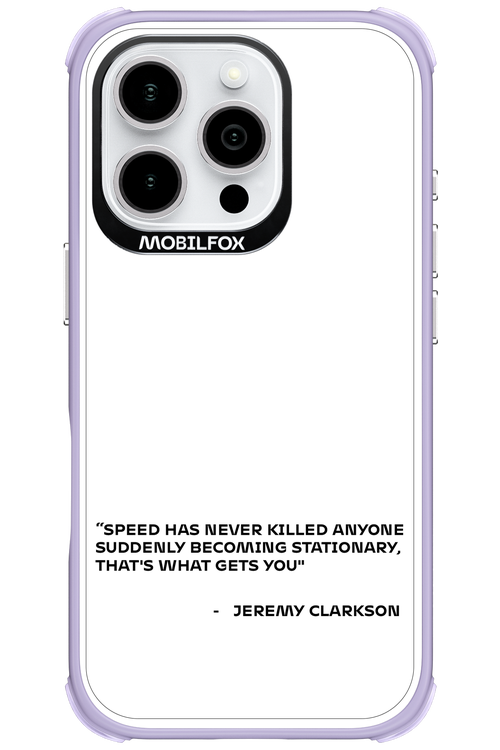Speed Philosophy 2.0 - Apple iPhone 16 Pro
