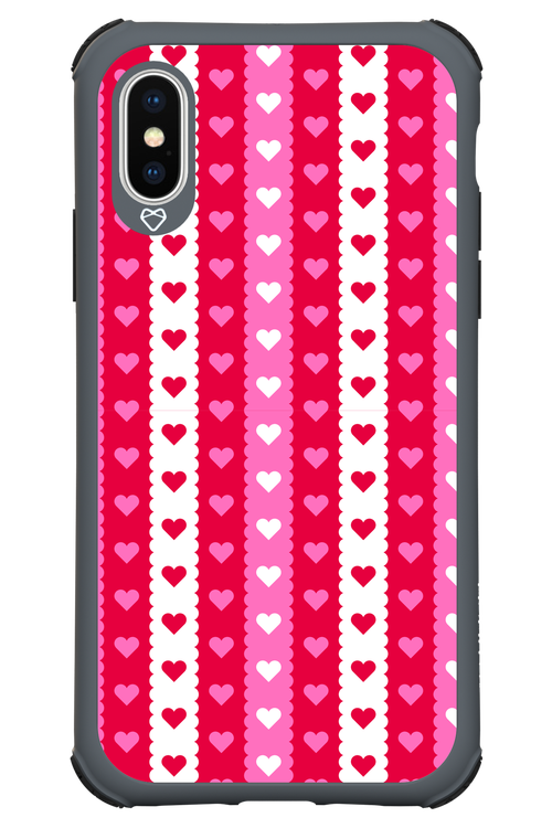 Christmas Heart Biscuit - Apple iPhone X