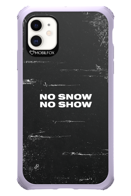 No snow, no show - Apple iPhone 11