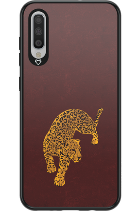 Burgundy Leopard - Samsung Galaxy A70