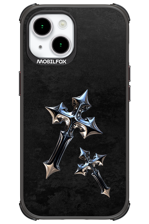Chrome Crosses - Apple iPhone 15