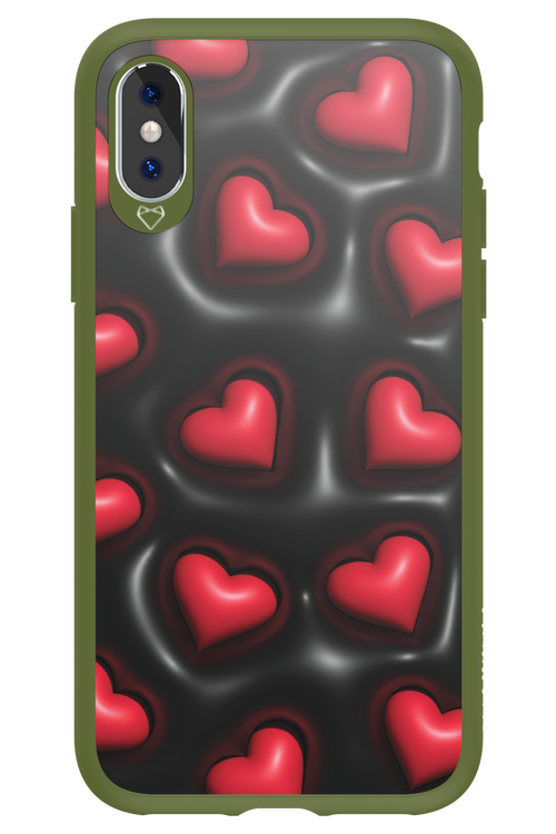 Hearts in love - Apple iPhone XS