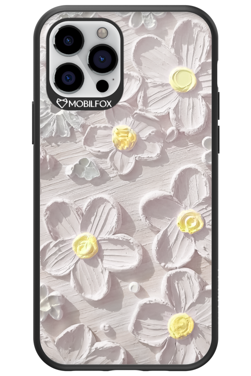 White Flowers - Apple iPhone 12 Pro
