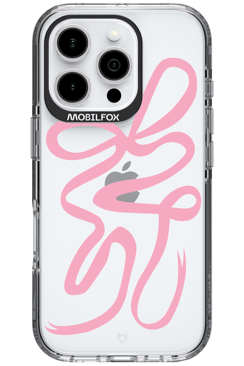 Pink Bow - Apple iPhone 16 Pro