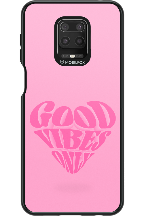 Good Vibes Heart - Xiaomi Redmi Note 9 Pro