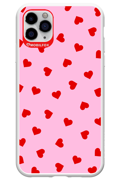 Sprinkle Heart Pink - Apple iPhone 11 Pro Max