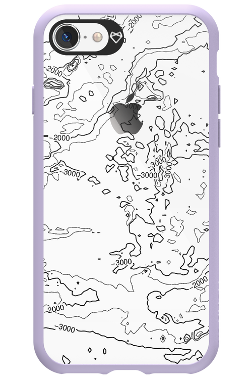 Contour Map 2.0 - Apple iPhone 8