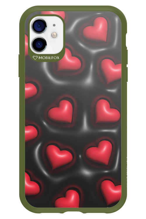 Hearts in love - Apple iPhone 11