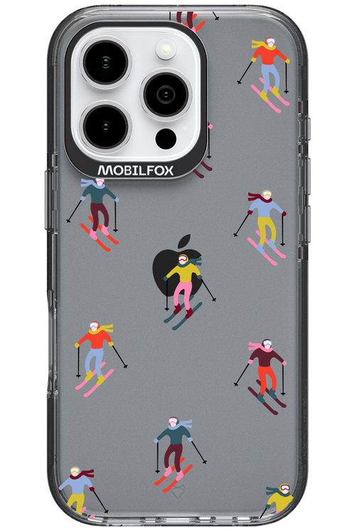 Snow Motion (Transparent) - Apple iPhone 16 Pro