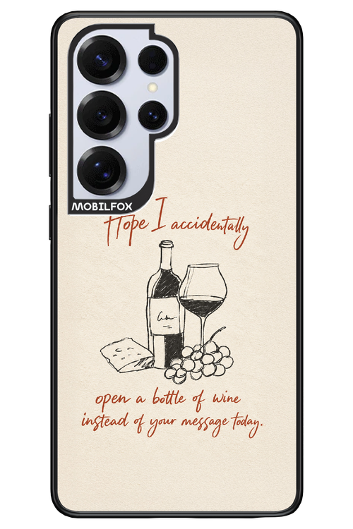 Bottle of wine 2.0 - Samsung S25 Ultra