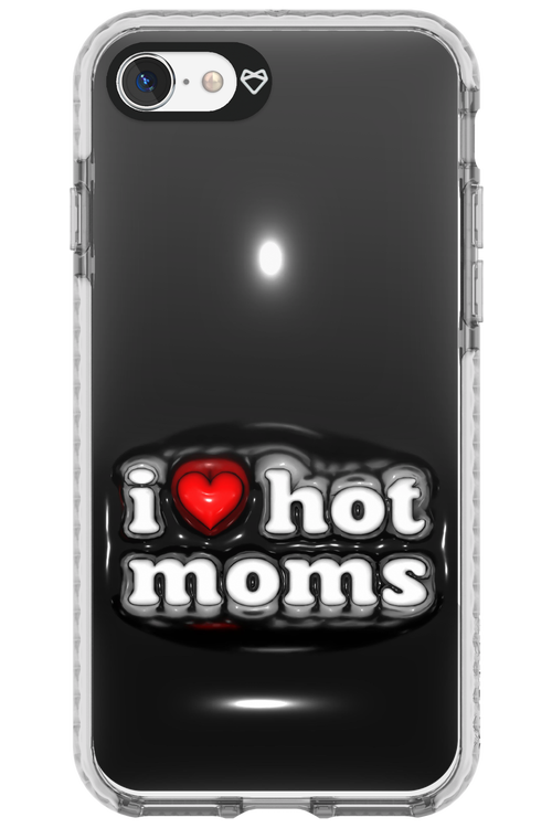 I love hot moms puffer 2.0 - Apple iPhone 8