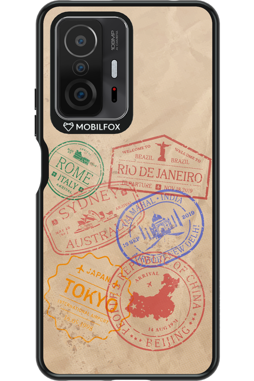 Travel Stamps 2.0 - Xiaomi Mi 11T