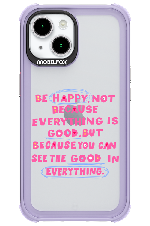Be Happy 2.0 - Apple iPhone 15