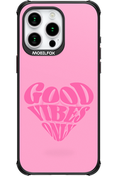 Good Vibes Heart - Apple iPhone 15 Pro Max