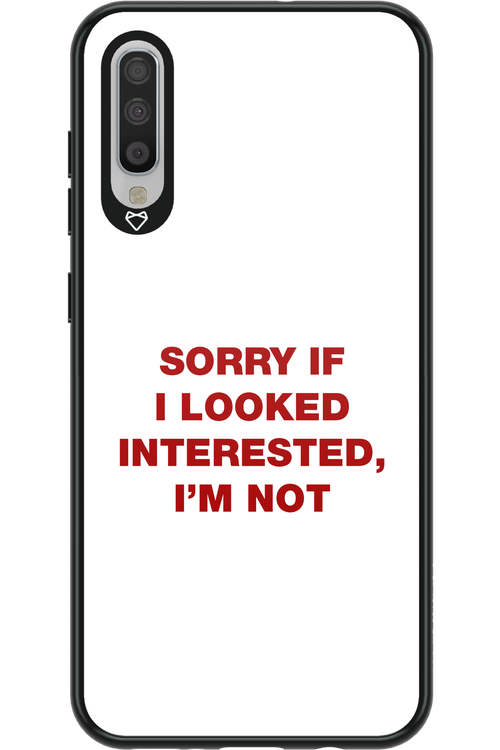 I'm not - Samsung Galaxy A70