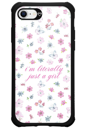 Just a girl pink - Apple iPhone 8