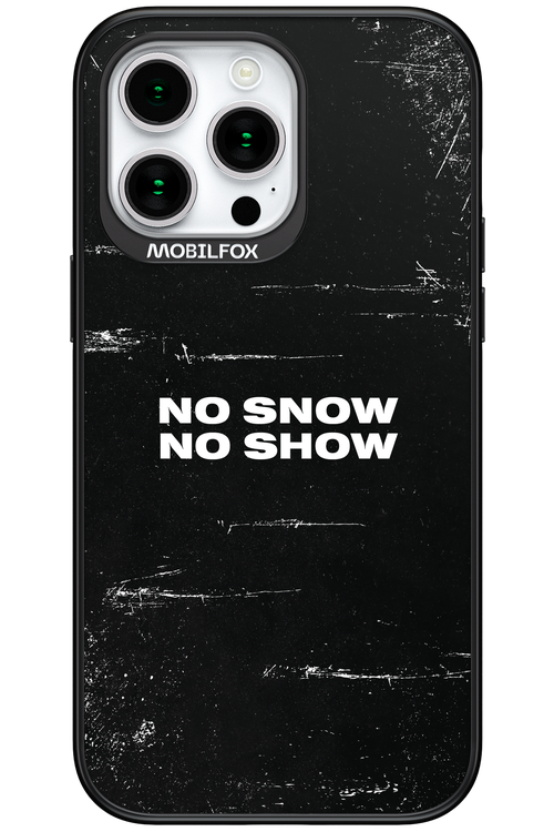 No snow, no show - Apple iPhone 15 Pro Max