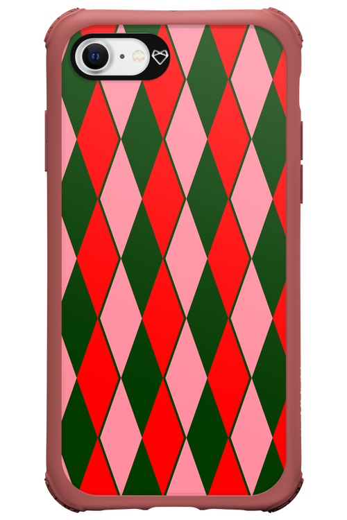 Retro Christmas - Apple iPhone 7
