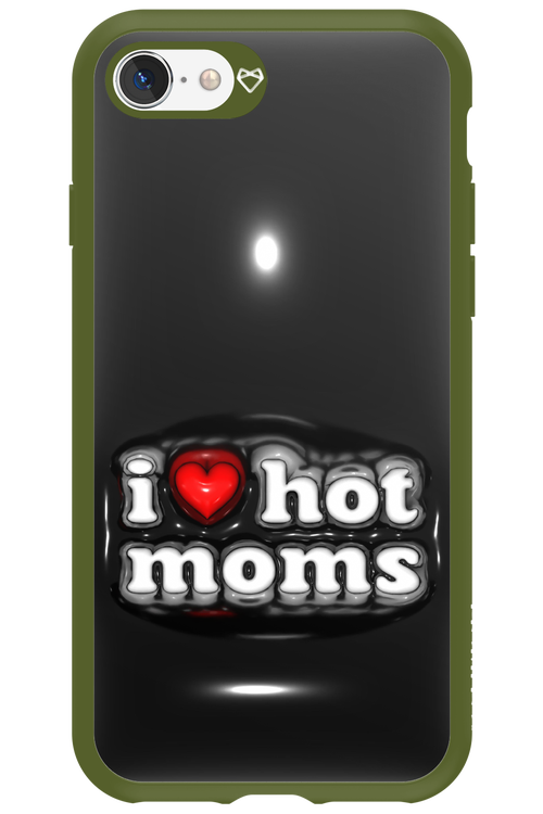 I love hot moms puffer - Apple iPhone 8