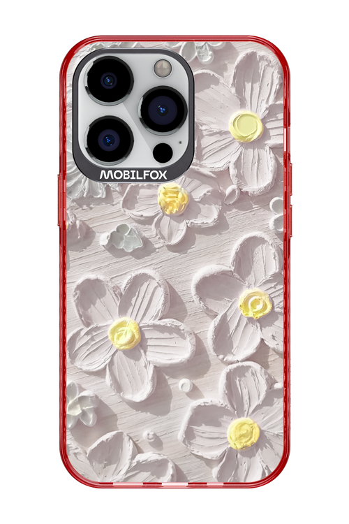 White Flowers - Apple iPhone 13 Pro