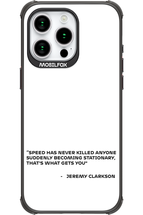 Speed Philosophy 2.0 - Apple iPhone 15 Pro Max
