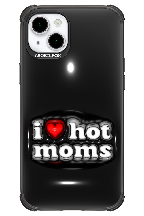 I love hot moms puffer - Apple iPhone 15 Plus