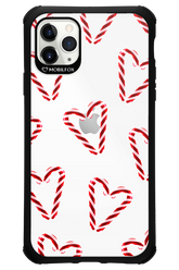 Candy Cane Hearts - Apple iPhone 11 Pro Max