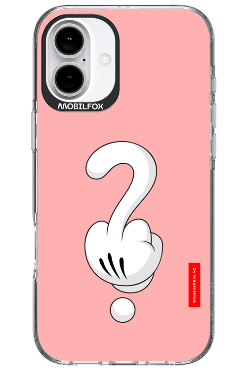 Fuck Hand (Pink) 2.0 - Apple iPhone 16 Plus
