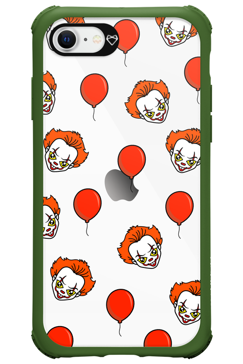 Mystery Clown (Transparent) - Apple iPhone SE 2022