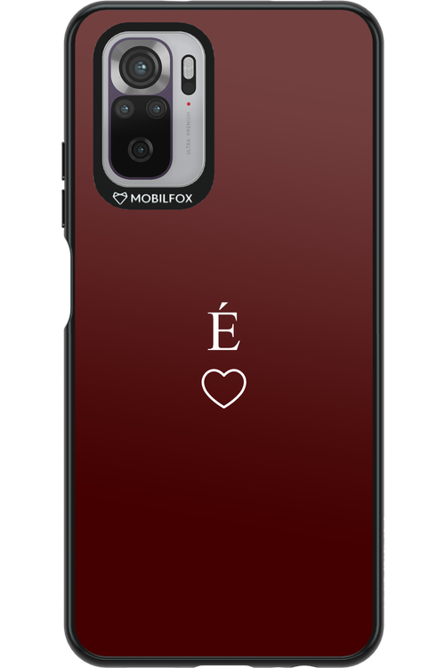 E Burgundia II 2.0 - Xiaomi Redmi Note 10