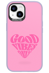 Good Vibes Heart - Apple iPhone 15