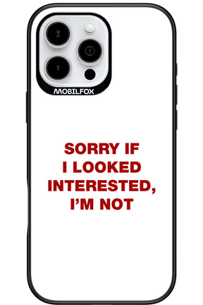 I'm not - Apple iPhone 16 Pro Max