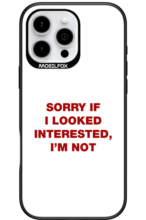 I'm not - Apple iPhone 16 Pro Max