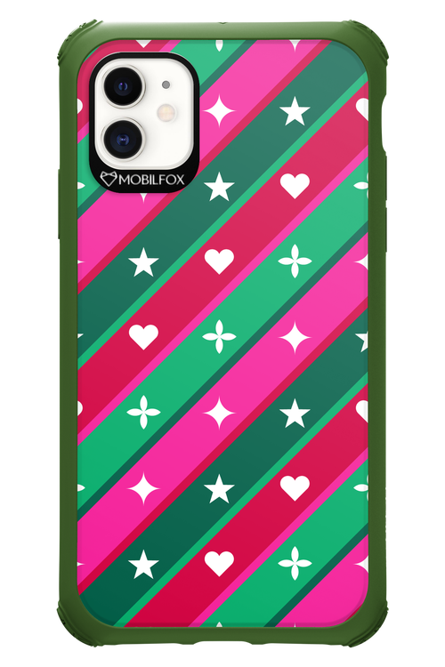 Christmas Stripes - Apple iPhone 11