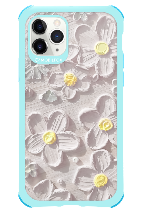 White Flowers - Apple iPhone 11 Pro