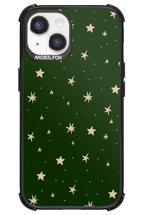Forest Green Stars - Apple iPhone 14