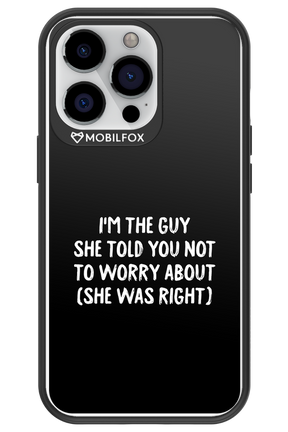 She was right - Apple iPhone 13 Pro