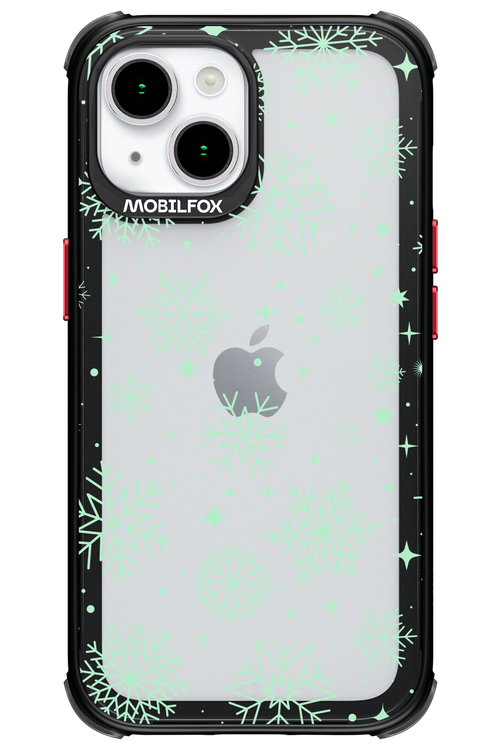 Tiffany's Snowflakes - Apple iPhone 15