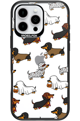 Scary Dachshund (Transparent) - Apple iPhone 16 Pro Max