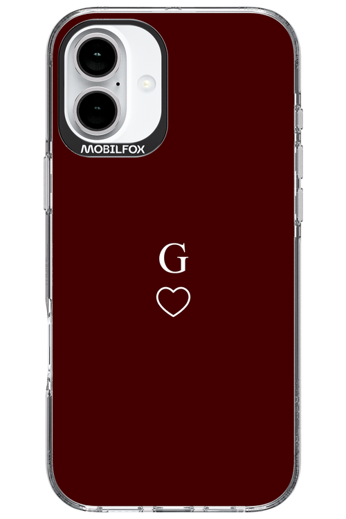 G Burgundia 2.0 - Apple iPhone 16 Plus